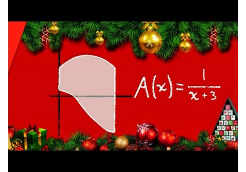 Cross Sections Perpendicular to x-axis | AP Calc FRQ Advent Calendar Day 22