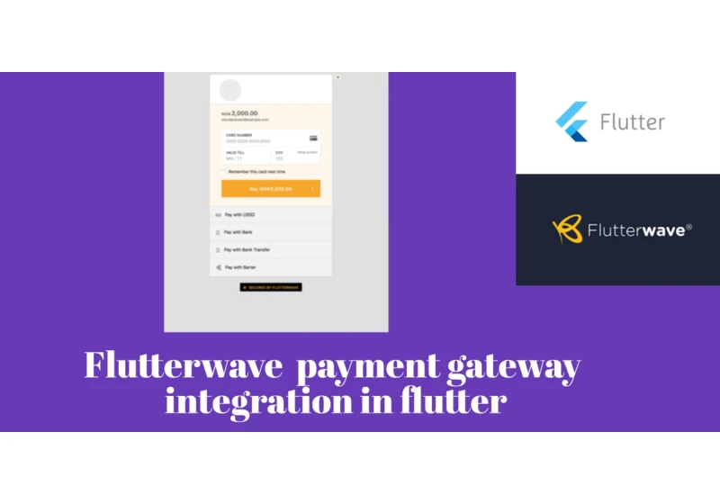 How to accept payments in flutter with flutterwave