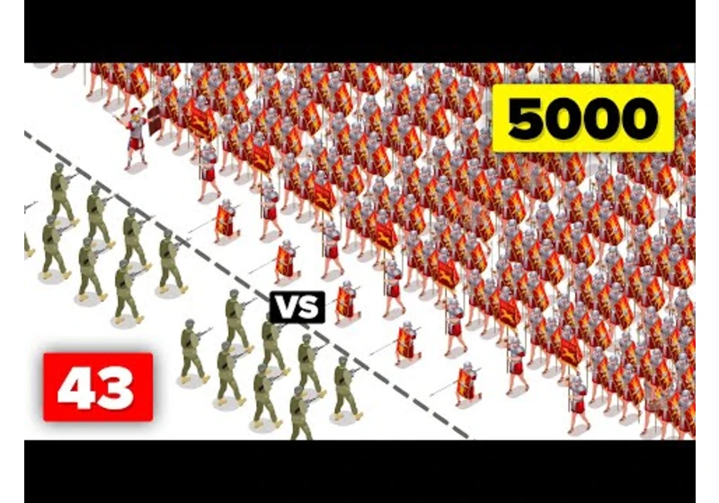 Marine Platoon vs Roman Legion - Who Would Win?