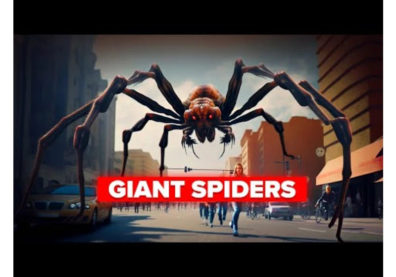 What if Spiders Were as Big as Humans