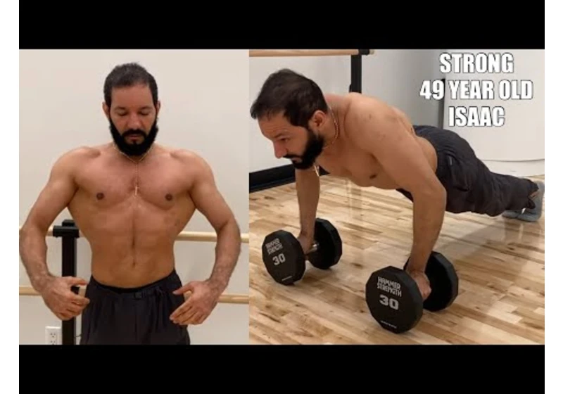 200 PUSH UPS A DAY FOR 30  DAYS CHALLENGE - Strong 49 Year Old Isaac | That's Good Money