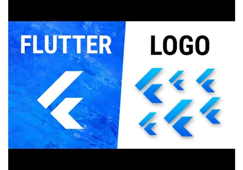 Flutter FlutterLogo Widget