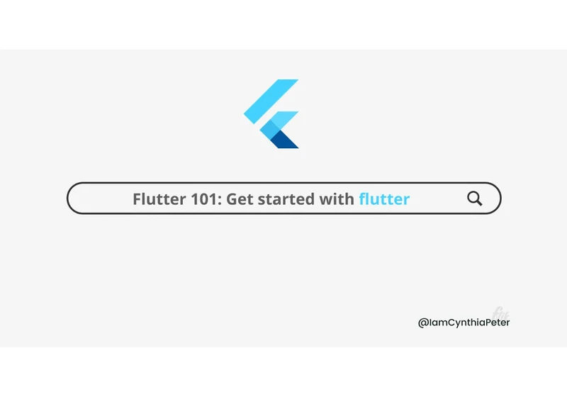 Flutter 101: Get started with flutter