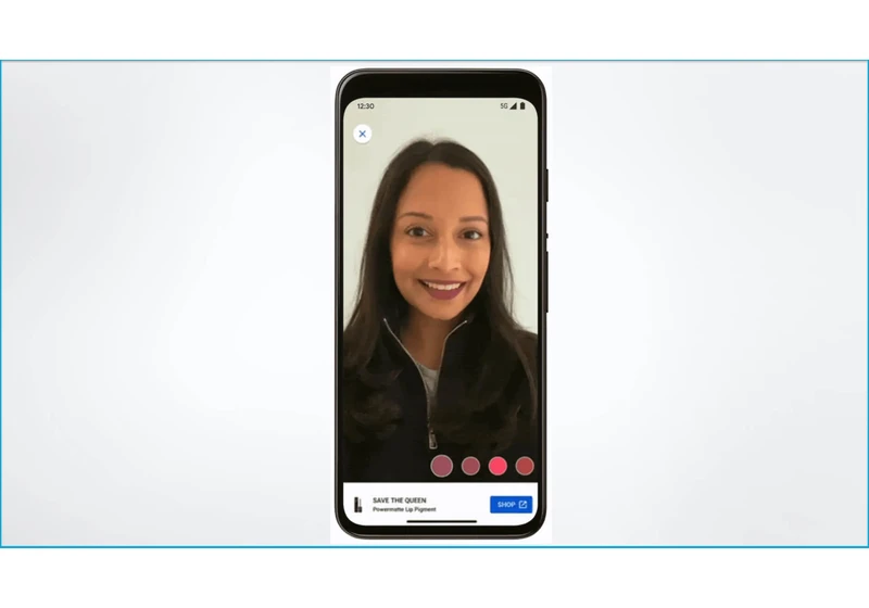 Google uses augmented reality to let users try on cosmetics