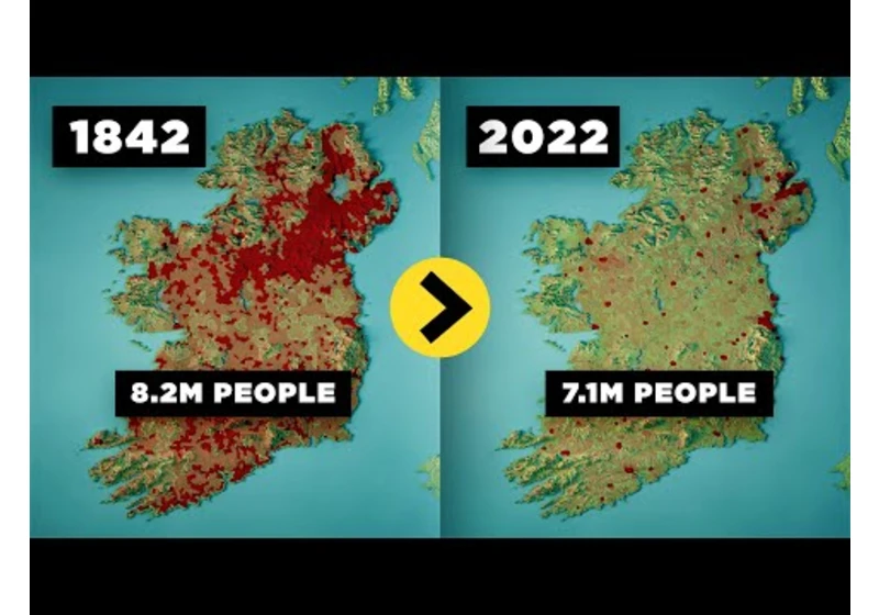 Why Ireland Has Fewer People Than 200 Years Ago