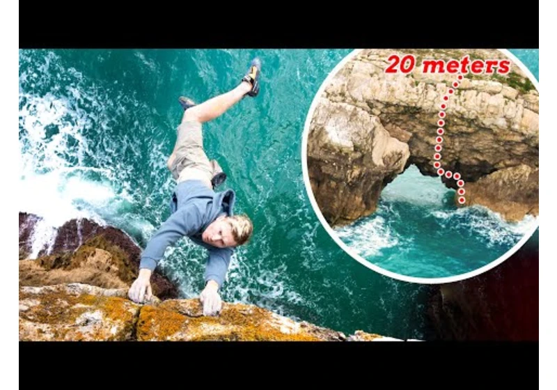 This is the scariest form of Climbing  -  Deep Water Solo