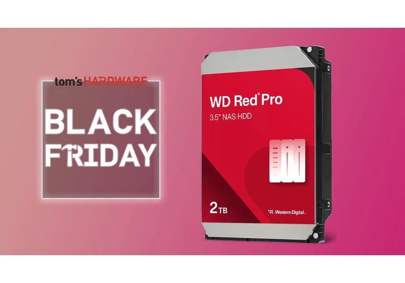  Western Digital Red Pro 20TB hard drive is an all-time low $319 for Black Friday 