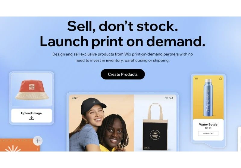  Wix teams up with Printful for in-house print-on-demand tools 