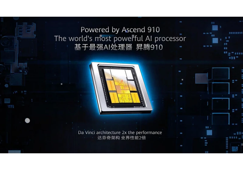  Huawei reportedly acquired two million Ascend 910 AI chips from TSMC last year through shell companies 