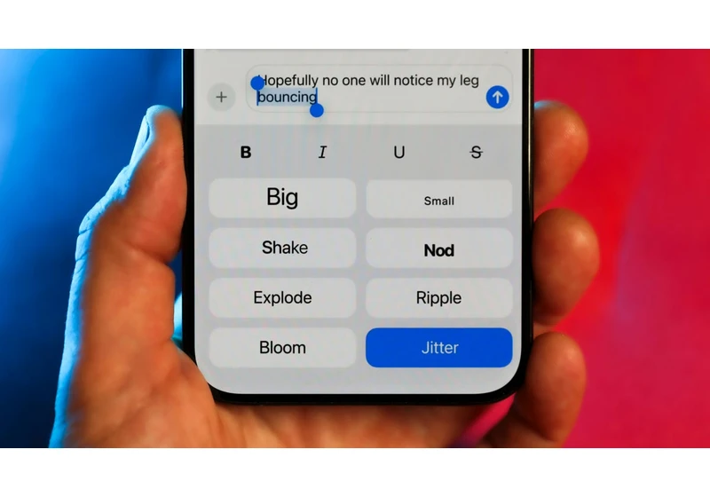 Add Sizzle to Your iPhone Messages in iOS 18