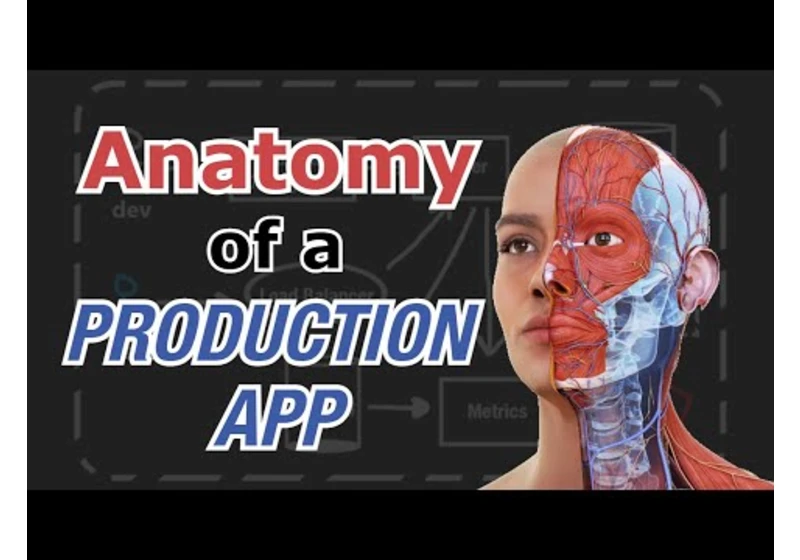 Anatomy of a Production App - System Design