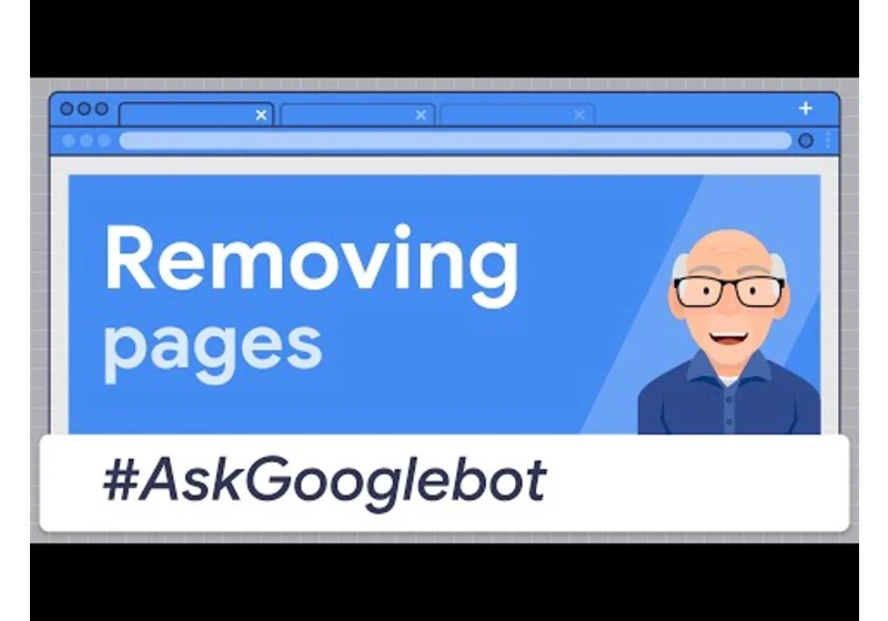 How to remove a page #AskGooglebot