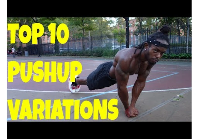 TOP 10 Pushup Variations To Build Muscle (AT HOME) | That's Good Money