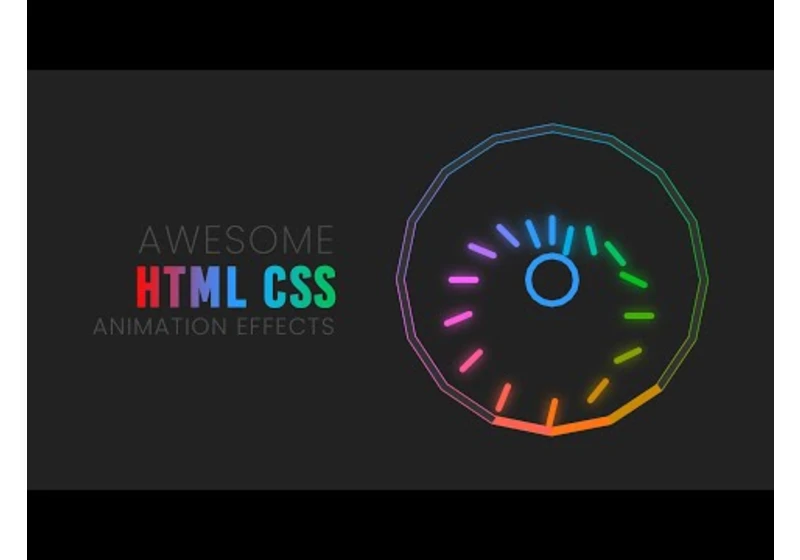 Html CSS Animation Effects