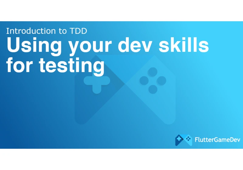 Using your dev skills for testing