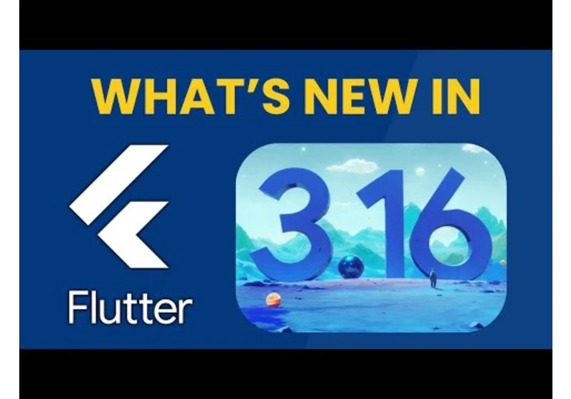 🔥 Flutter 3.16 released! 🔥 Android Impeller preview, Game Toolkit Updates, iOS extensions and more!