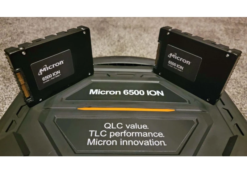  Micron Launches Ultra-High Capacity 30TB 6500 ION SSD and High-Endurance XTR 