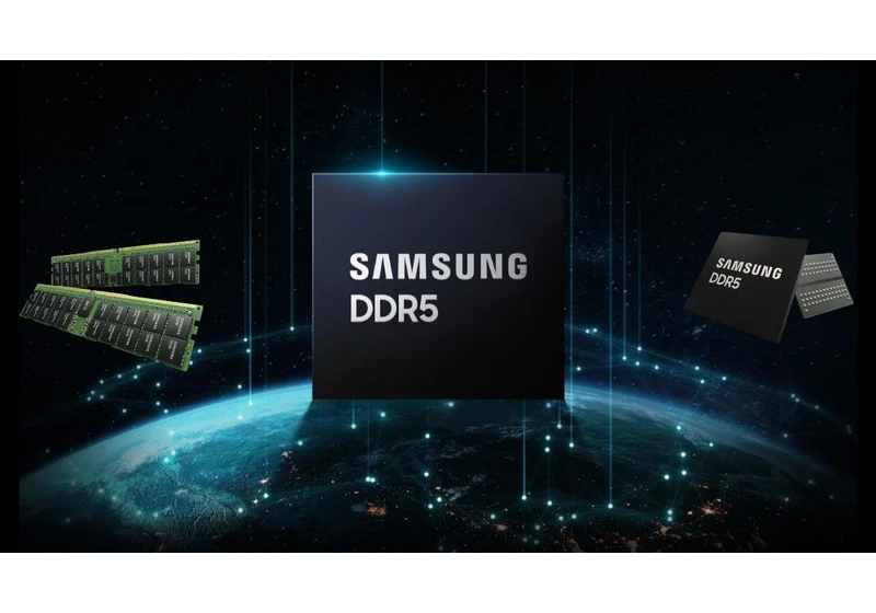  Samsung 16Gb DDR5 Enters Mass Production on 12nm Node 