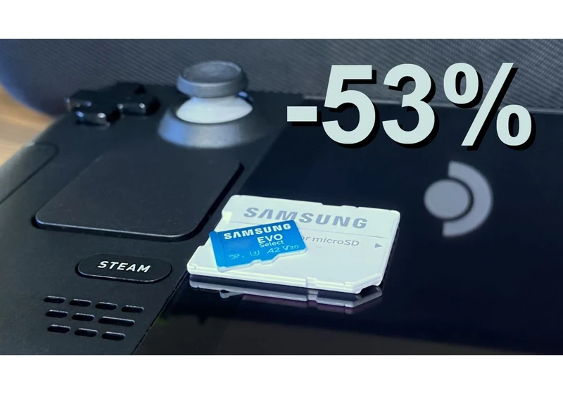  Double your Steam Deck storage for half the price with $45 off the best SD card 