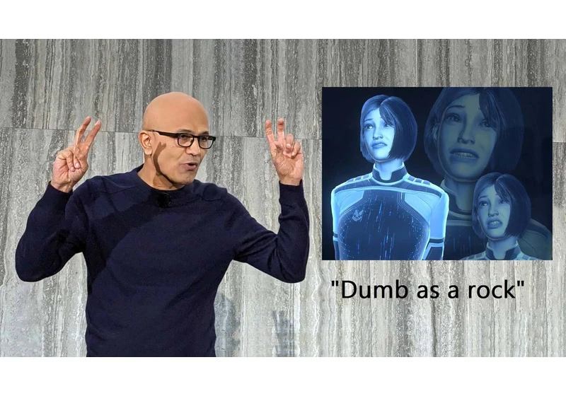  Microsoft CEO Satya Nadella calls Cortana and other voice assistants, ‘dumb as a rock.’ He’s not wrong. 