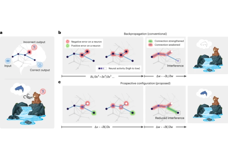 Brain learning differs fundamentally from artificial intelligence systems