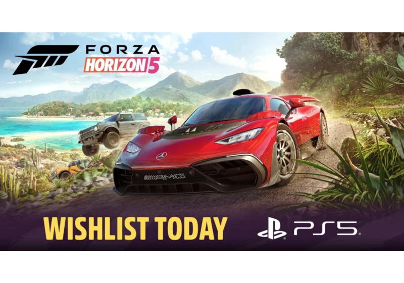 Forza Horizon 5 careens onto PS5 on April 29