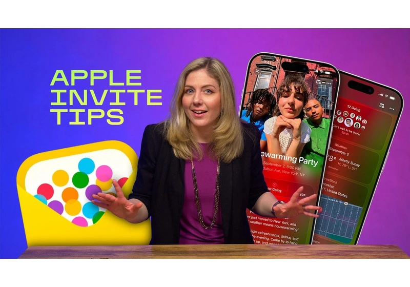 Apple Invites Is Here: Tips for Using Apple's Party Invitation App video