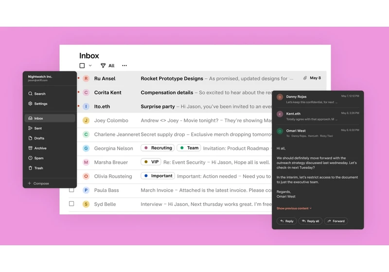 I’d love to dump Gmail for this slick, private email–but there’s a catch