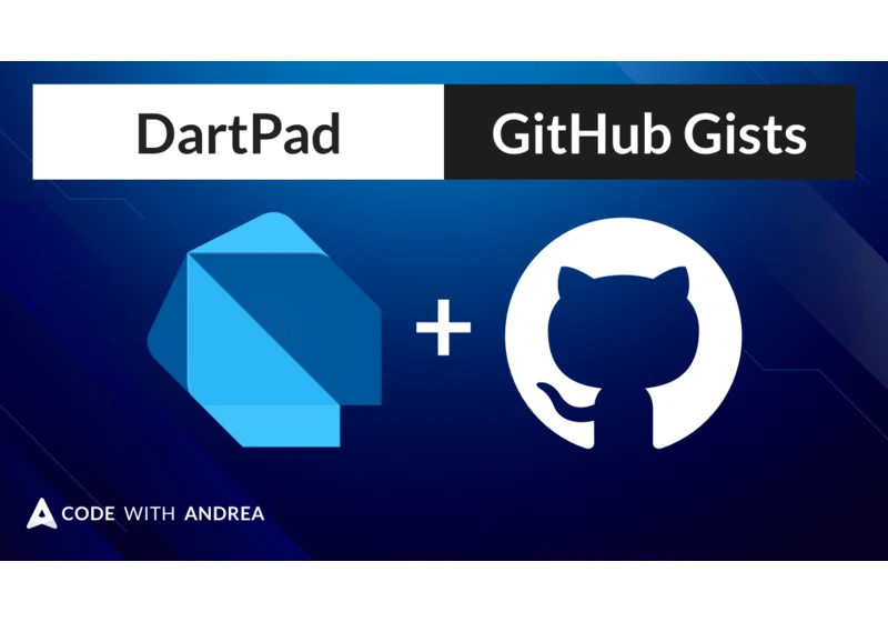 How to Create DartPad Examples from GitHub Gists