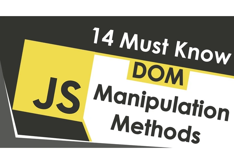 Learn DOM Manipulation In 18 Minutes