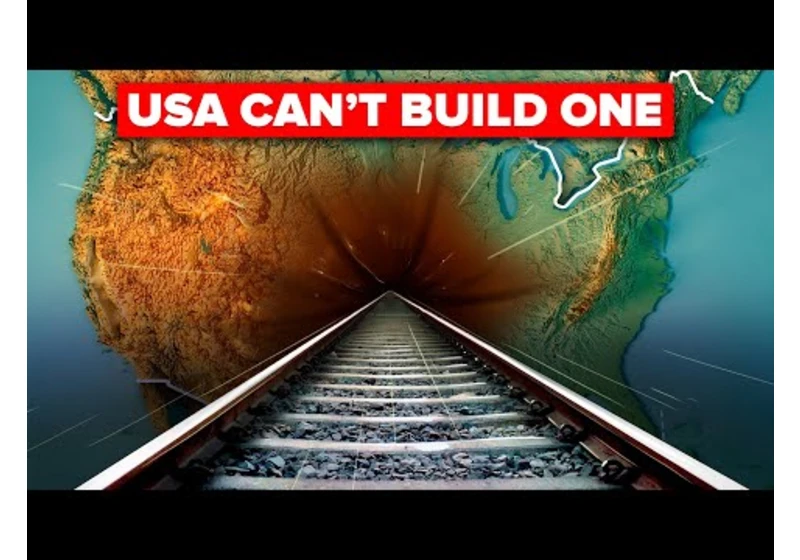 Why United States Can't Build a High Speed Rail