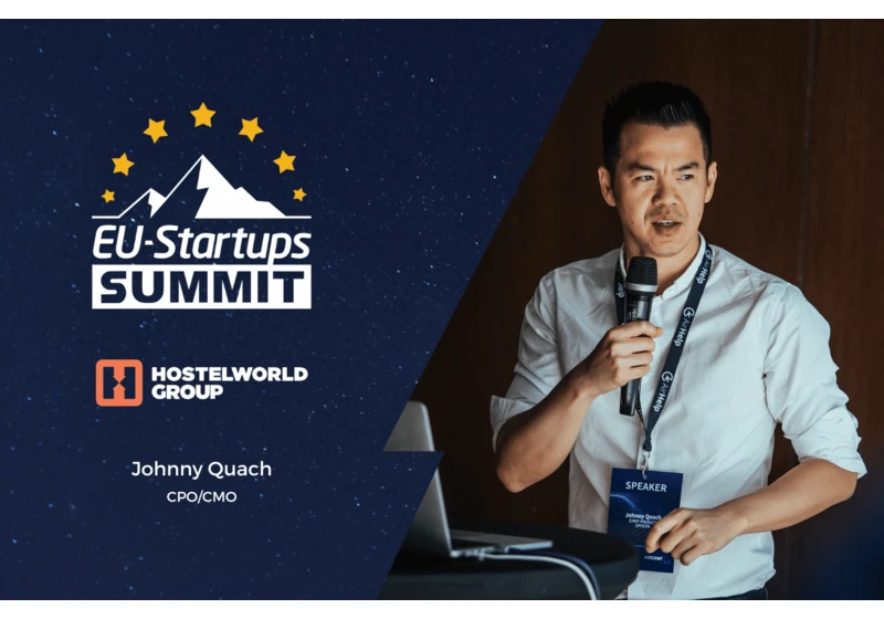 Johnny Quach, the CPO/CMO at Hostelworld, will speak at this year’s EU-Startups Summit!