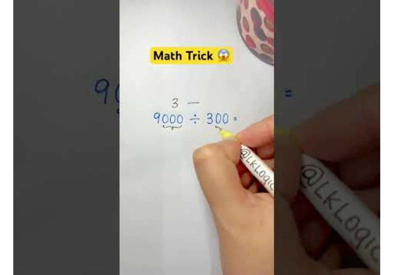 Math Trick