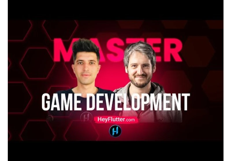 Masterclass Game Development for Flutter Apps