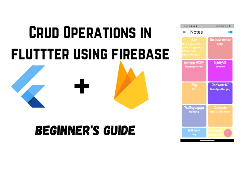 Building Dynamic Mobile Apps: Unleashing the Power of Flutter and Firebase for CRUD Operations