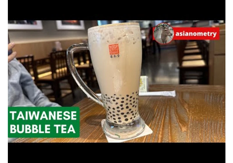 The Milky, Murky Origins of Bubble Tea