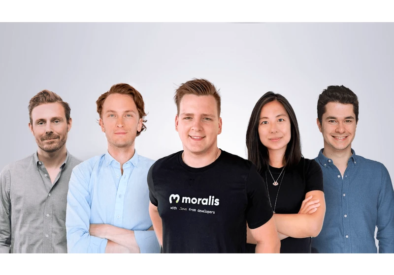 Stockholm-based Moralis secures €11.5 million to make building Apps as easy as building websites