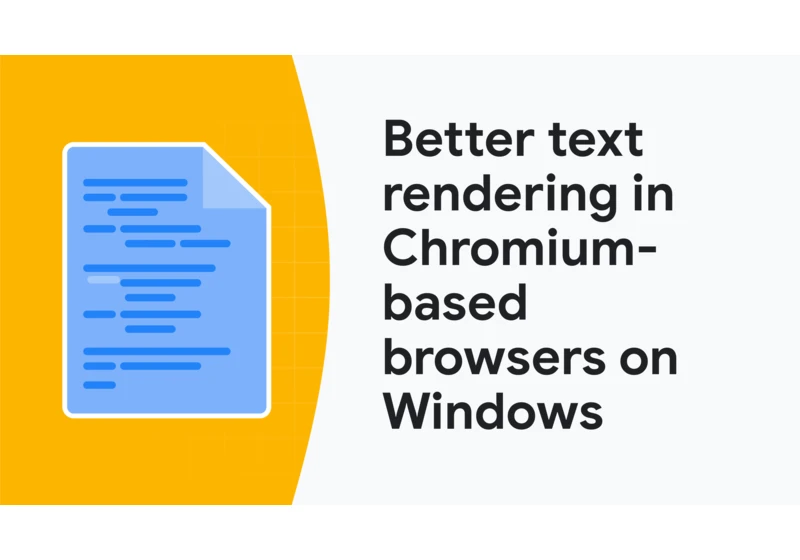 Better text rendering in Chromium-based browsers on Windows