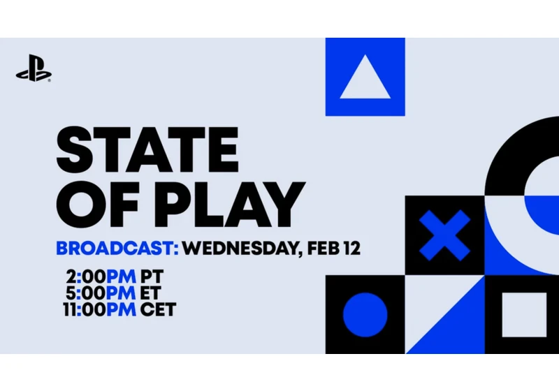 Sony’s next State of Play event is set for February 12 at 5PM ET