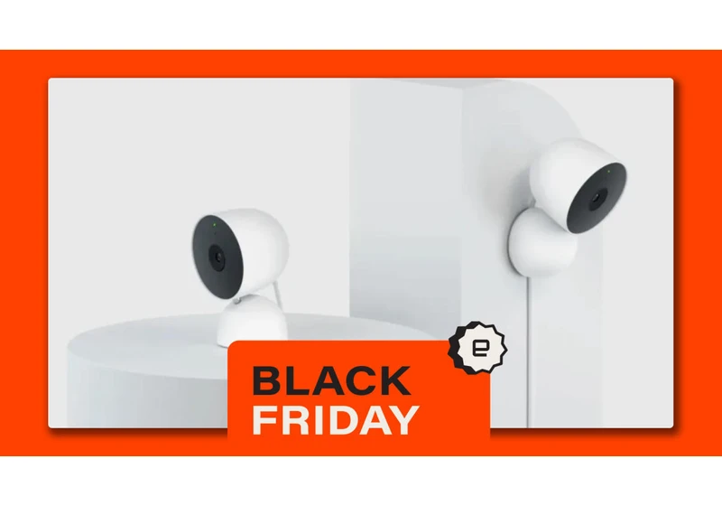 The Google Nest wired indoor camera is just $70 for Amazon Black Friday Week