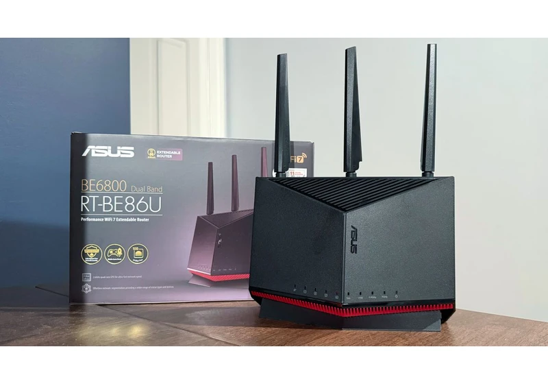  Asus RT-BE86U Wi-Fi 7 router review: Dual-band Wi-Fi 7 performance at tri-band prices 