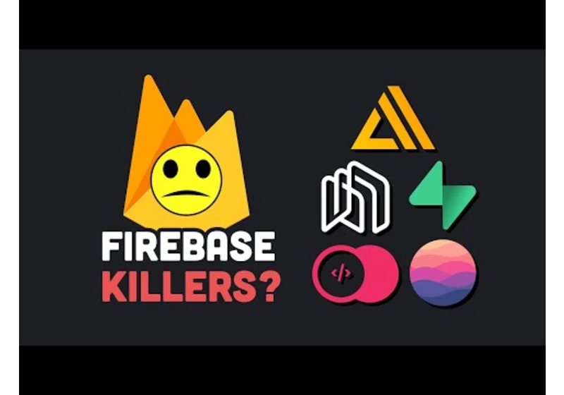 I tried 5 Firebase alternatives