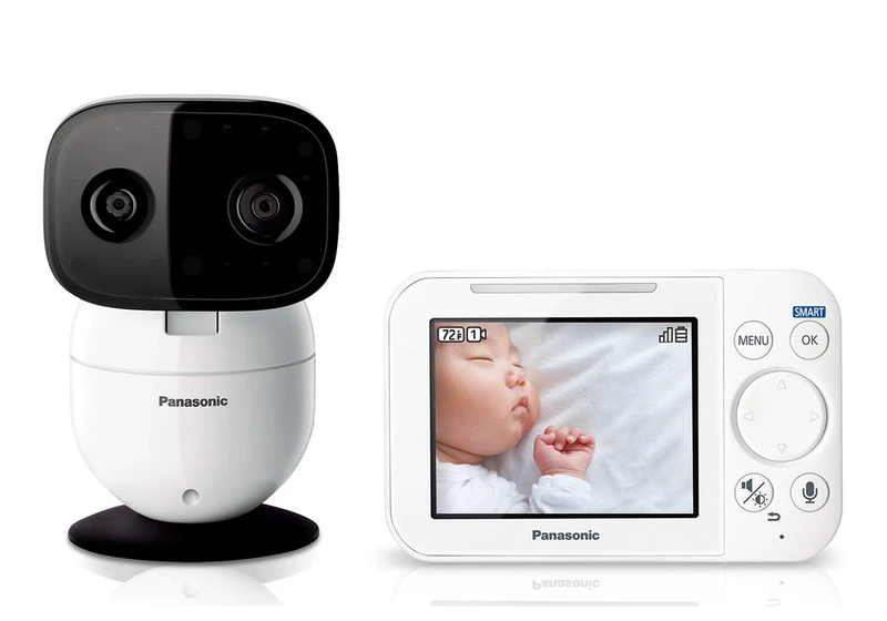 Panasonic video baby monitor (model KX-HN4101W) review: This system has everything new parents need