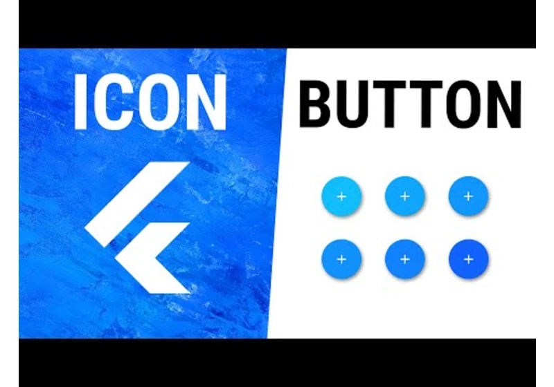 Flutter IconButton Widget