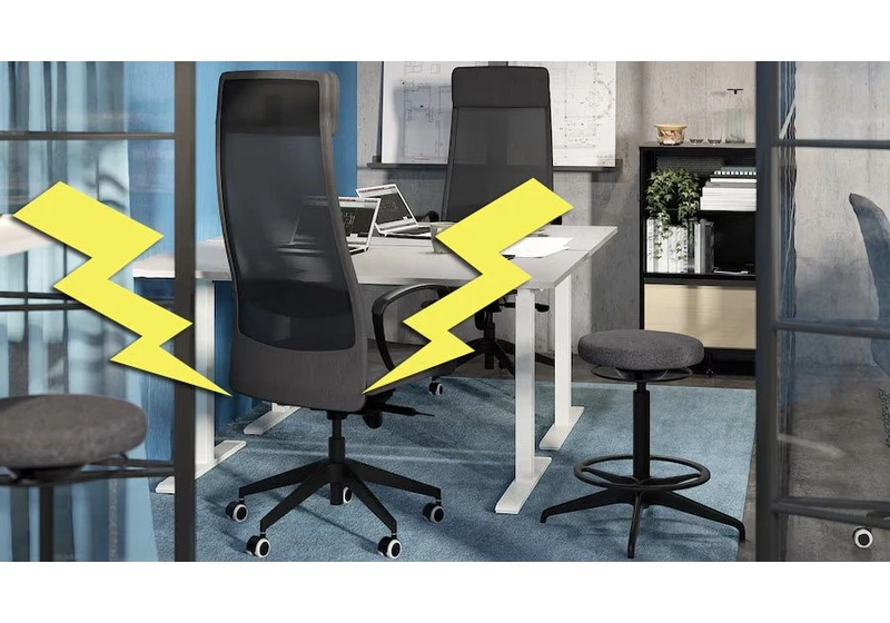  IKEA Computer Chair Static Might Be Blanking Your Display 