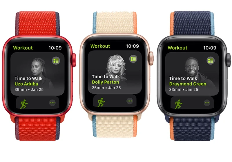 Apple launches Fitness+ ‘walking experiences’ with Dolly Parton, Draymond Green, others