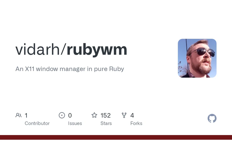 Rubywm: An X11 window manager in pure Ruby