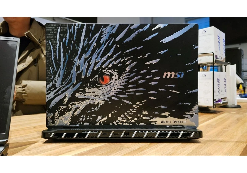  MSI’s New gaming laptops include a Norse-themed Titan Dragon Edition, translucent Cyborg 