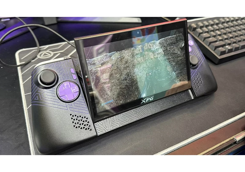  Adata demonstrates XPG Nia handheld with upgradable RAM and SSD at Computex – claims to be the first to support LPCAMM2 