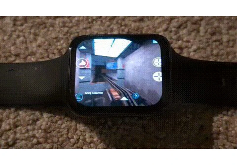  This Redditor installed a game engine on their smartwatch, and now it runs Doom, Quake, and Half-Life  